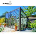 Laminated Low-e Conservatory Reflective Sunbathe Sunroom Aluminum Frame Winter Garden Conservatory Window